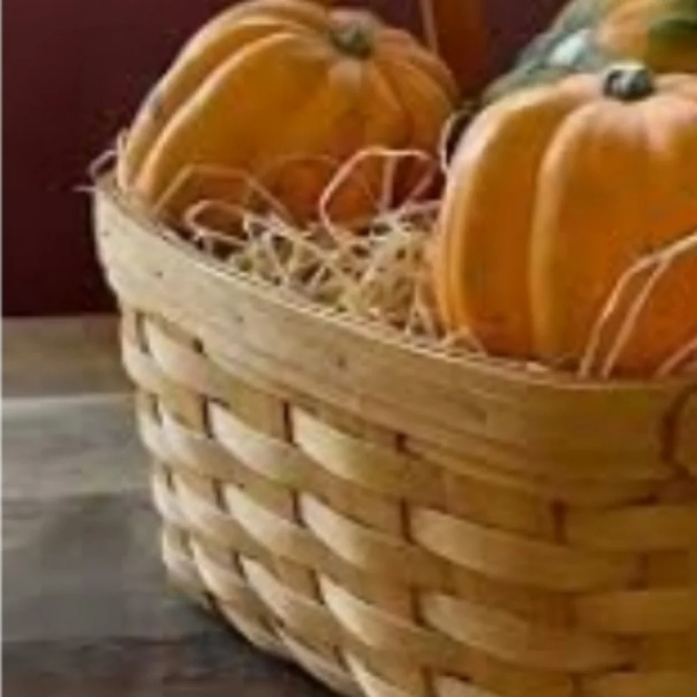 Basket Hand Woven Basket Handcrafted Basket French Countryside Farmhouse Cottage